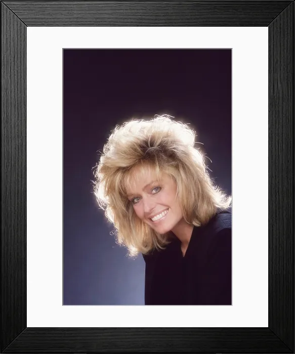 Framed Print : Farrah Fawcett, 1983