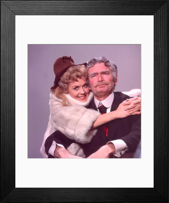 Framed Print : BEVERLY HILLBILLIES, Buddy Ebsen, Donna Douglas, 1962-1971