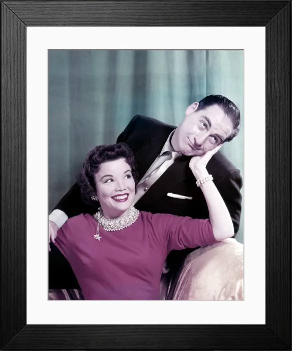 Framed Print : CAESAR'S HOUR, from left, Nanette Fabray, Sid Caesar, ca. 1954-57 Framed Print : CAESAR'S HOUR, from left, Nanette Fabray, Sid Caesar, ca. 1954-57