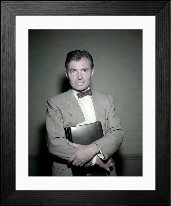 Framed Print : James Mason, ca. mid-1950s
