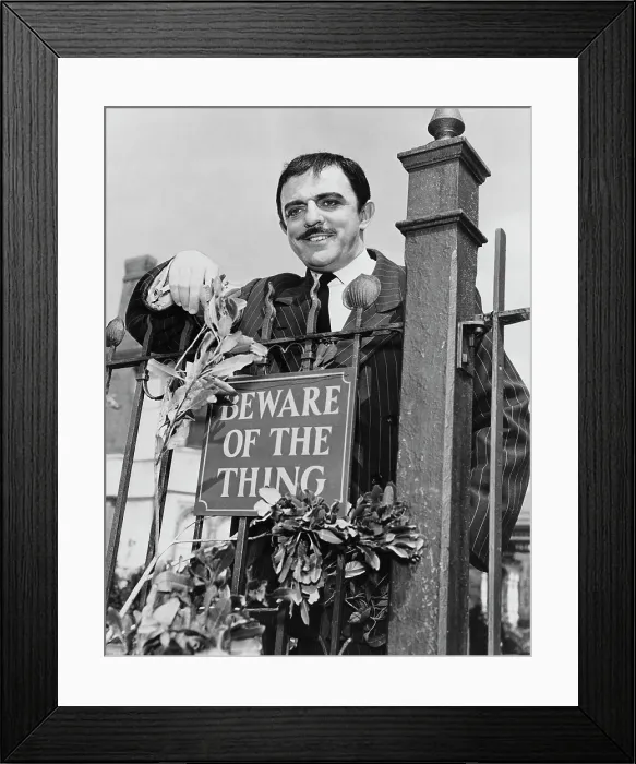 Framed Print : THE ADDAMS FAMILY, John Astin, 1964-1966