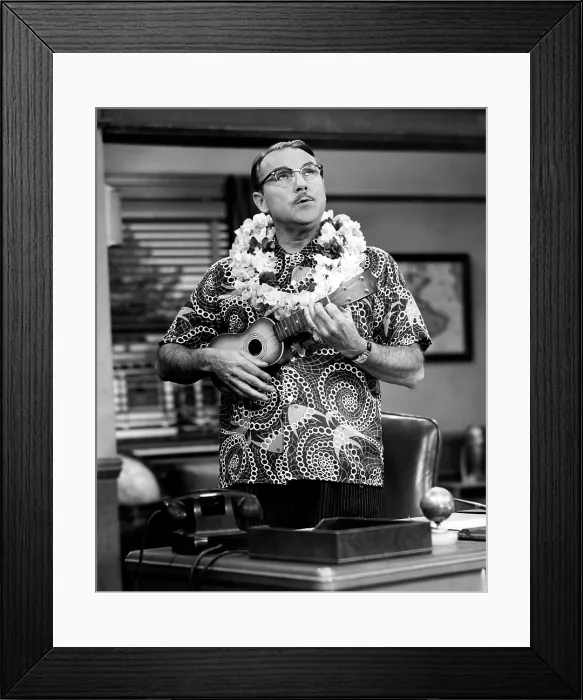 Framed Print : OUR MISS BROOKS, Gale Gordon, The Hawkins Travel Agency, (Season 2, ep. 229, aired May 28, 1954), 1952-1956