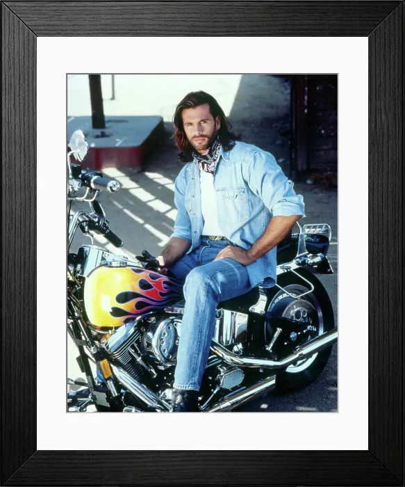 Framed Print : RENEGADE, Lorenzo Lamas, 1992-97 Framed Print : RENEGADE, Lorenzo Lamas, 1992-97