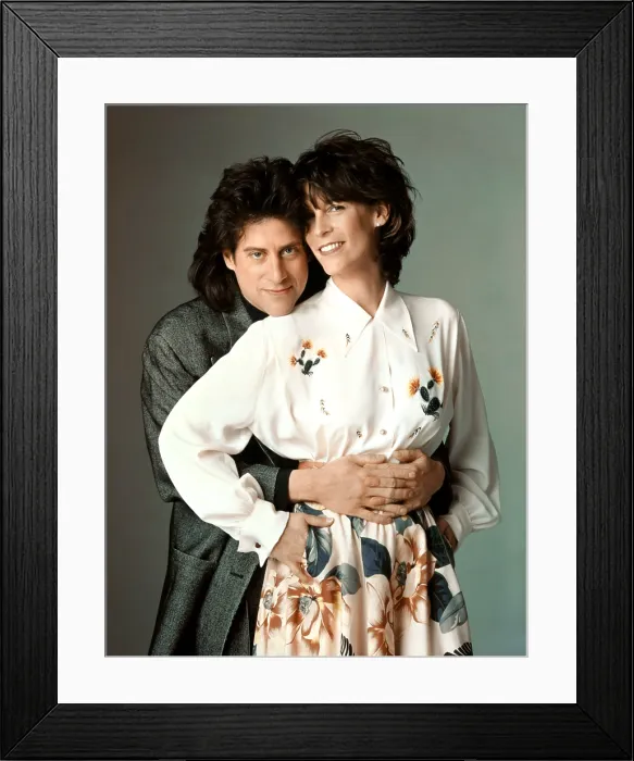 Framed Print : ANYTHING BUT LOVE, Richard Lewis, Jamie Lee Curtis, (Season 1), 1989-92