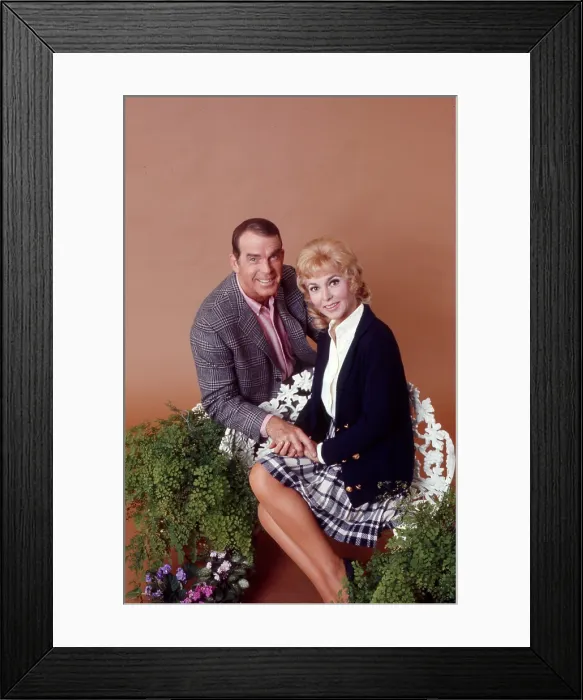 Framed Print : MY THREE SONS, Fred MacMurray, Beverly Garland, 1960-72