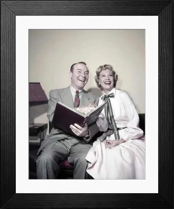 Framed Print : THIS IS YOUR LIFE, from left: Ralph Edwards (host) Dinah Shore, Dinah Shore, (Season 1, ep 122, aired February 22, 1953), 1952-1961
