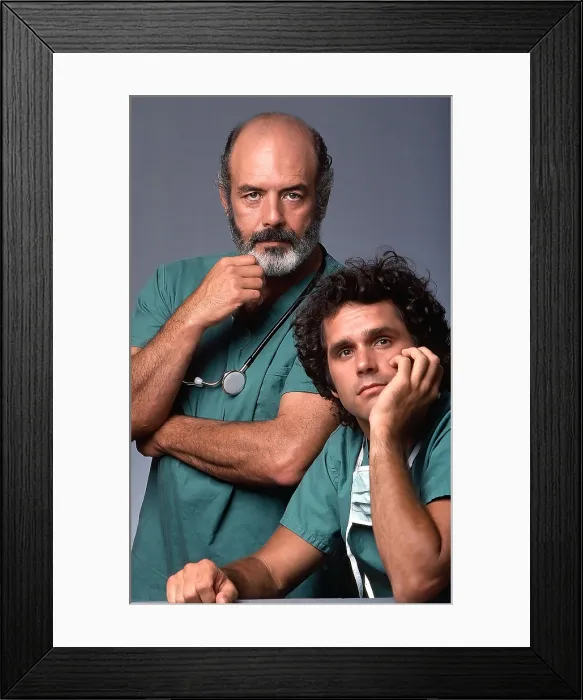 Framed Print : TRAPPER JOHN MD, from left: Pernell Roberts, Gregory Harrison, (Season 1), 1979-86 Framed Print : TRAPPER JOHN MD, from left: Pernell Roberts, Gregory Harrison, (Season 1), 1979-86