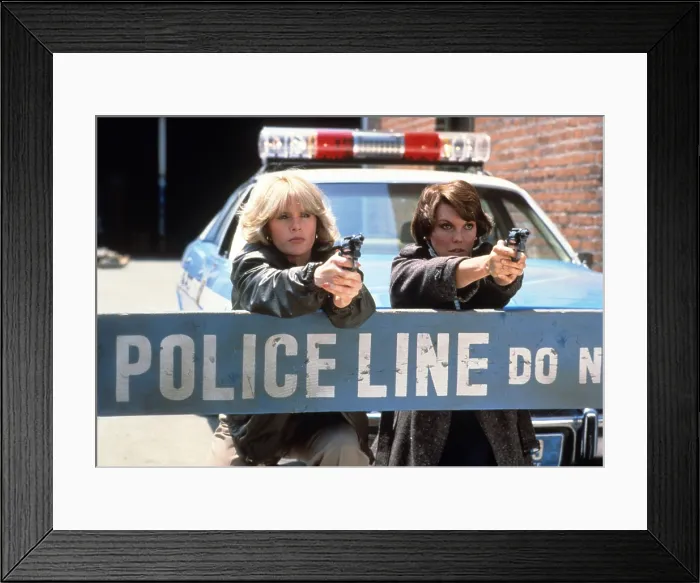Framed Print : CAGNEY & LACEY, Sharon Gless, Tyne Daly, 1982-1988
