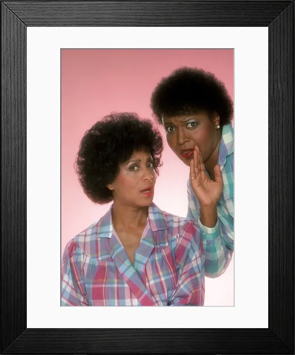 Framed Print : 227, from left: Marla Gibbs, Alaina Reed Hall (1985), 1985-1990