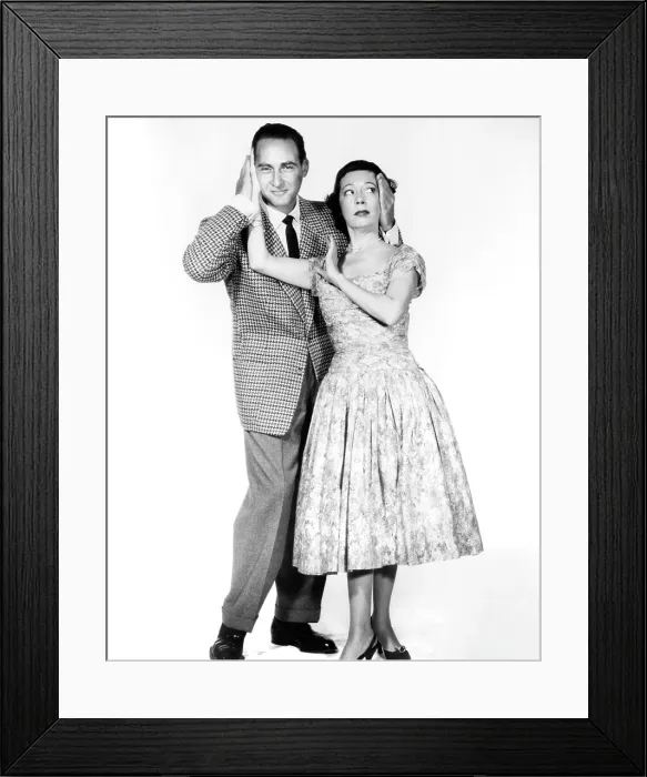 Framed Print : YOUR SHOW OF SHOWS, (from left): Sid Caesar, Imogene Coca, 1950-54 Framed Print : YOUR SHOW OF SHOWS, (from left): Sid Caesar, Imogene Coca, 1950-54