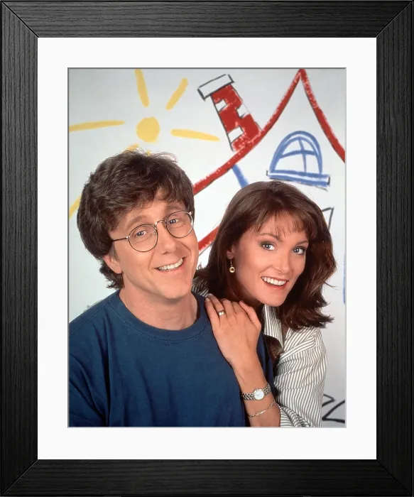 Framed Print : DAVE'S WORLD, Harry Anderson, DeLane Matthews, (1993), 1993-97 Framed Print : DAVE'S WORLD, Harry Anderson, DeLane Matthews, (1993), 1993-97