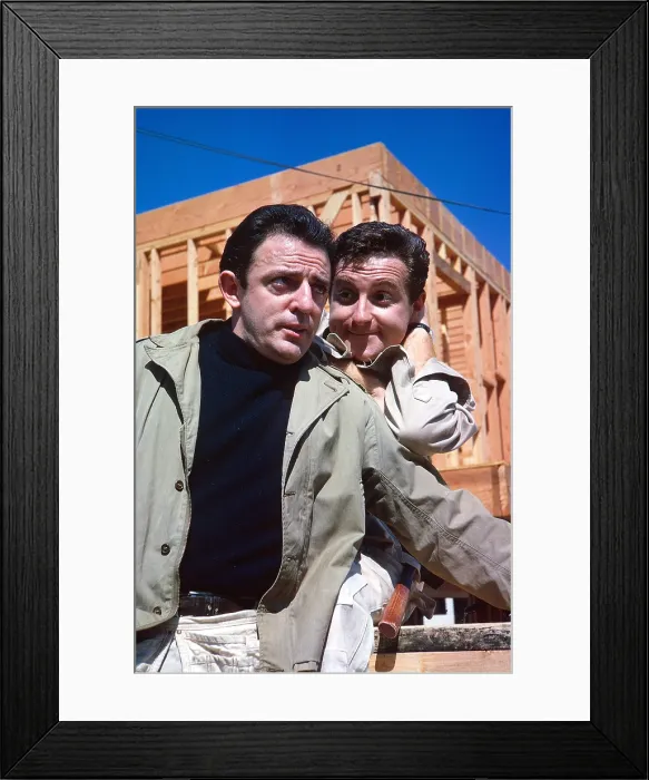 Framed Print : I'M DICKENS, HE'S FENSTER, from left: John Astin, Marty Ingels, (1962), 1962-63