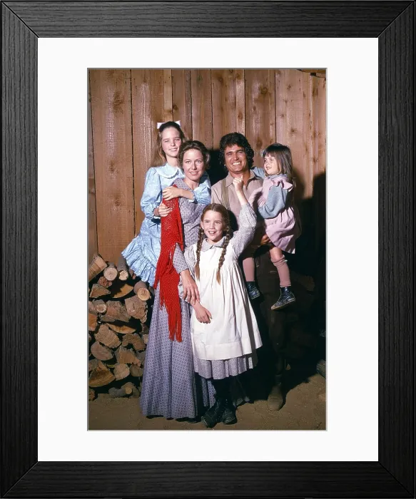 Framed Print : LITTLE HOUSE ON THE PRAIRIE, from left: Melissa Sue Anderson, Karen Grassle, Melissa Gilbert (bottom), Michael Landon, Lindsay / Sidney Greenbush, (1974), 1974-83 Framed Print : LITTLE HOUSE ON THE PRAIRIE, from left: Melissa Sue Anderson, Karen Grassle, Melissa Gilbert (bottom), Michael Landon, Lindsay / Sidney Greenbush, (1974), 1974-83