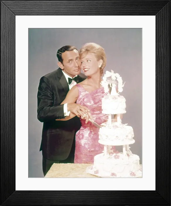 Framed Print : THE JOEY BISHOP SHOW, from left: Joey Bishop, Abbie Dalton, (1961-1965) Framed Print : THE JOEY BISHOP SHOW, from left: Joey Bishop, Abbie Dalton, (1961-1965)