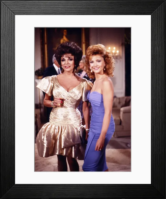 Framed Print : DYNASTY, from left: Joan Collins, Emma Samms, (1987), 1981-89 Framed Print : DYNASTY, from left: Joan Collins, Emma Samms, (1987), 1981-89