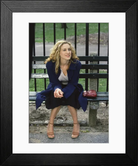 Framed Print : SEX AND THE CITY, Sarah Jessica Parker, The Baby Shower, (Season 1, ep. 110, aired August 9, 1998), 1998-2004 Framed Print : SEX AND THE CITY, Sarah Jessica Parker, The Baby Shower, (Season 1, ep. 110, aired August 9, 1998), 1998-2004