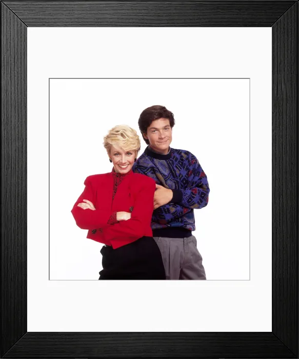 Framed Print : VALERIE, (aka THE HOGAN FAMILY, aka VALERIE'S FAMILY), from left: Sandy Duncan, Jason Bateman, 1986-1991 Framed Print : VALERIE, (aka THE HOGAN FAMILY, aka VALERIE'S FAMILY), from left: Sandy Duncan, Jason Bateman, 1986-1991