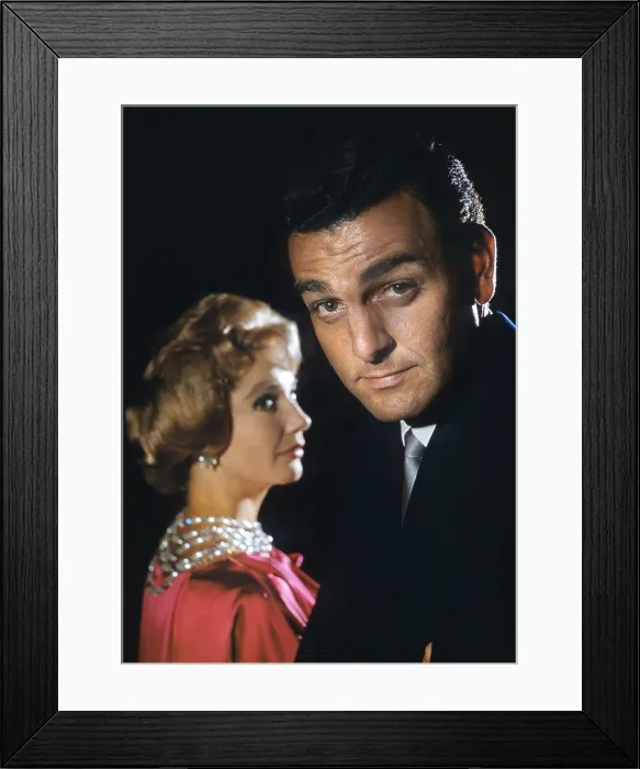 Framed Print : TIGHTROPE, from left: Ruta Lee, Mike Connors, July 30, 1960 Framed Print : TIGHTROPE, from left: Ruta Lee, Mike Connors, July 30, 1960