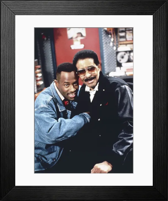 Framed Print : MARTIN, from left: Martin Lawrence, Richard Pryor, The Break-Up: Part 1, (season 1, episode 18, aired February 11, 1993), 1992-1997 Framed Print : MARTIN, from left: Martin Lawrence, Richard Pryor, The Break-Up: Part 1, (season 1, episode 18, aired February 11, 1993), 1992-1997
