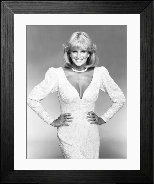 Framed Print : DYNASTY, Linda Evans, 1983 photo, 1981-1989