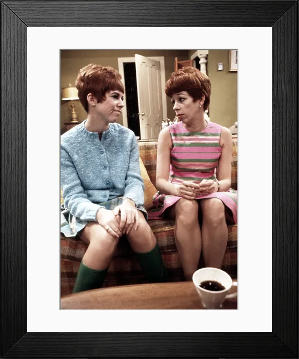 Framed Print : THE CAROL BURNETT SHOW, from left, Vicki Lawrence, Carol Burnett, (1960), 1967-1978 Framed Print : THE CAROL BURNETT SHOW, from left, Vicki Lawrence, Carol Burnett, (1960), 1967-1978