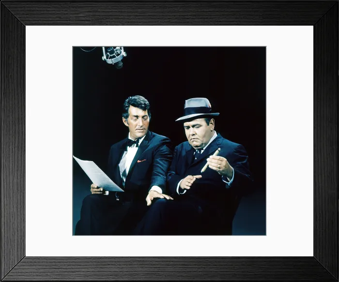 Framed Print : THE DEAN MARTIN SHOW, from left: Dean Martin, Jonathan Winters in the airplane sketch, 1965-1974 Framed Print : THE DEAN MARTIN SHOW, from left: Dean Martin, Jonathan Winters in the airplane sketch, 1965-1974