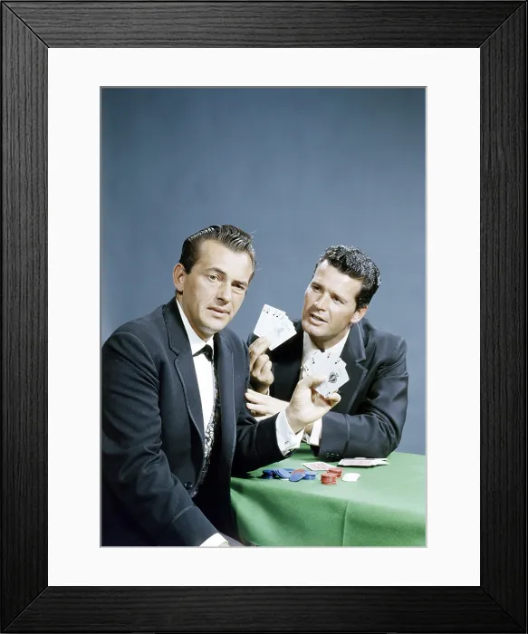 Framed Print : MAVERICK, from left: Jack Kelly, James Garner, (1959), 1957-1962 Framed Print : MAVERICK, from left: Jack Kelly, James Garner, (1959), 1957-1962