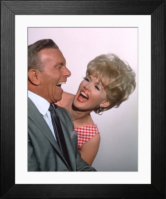 Framed Print : WENDY AND ME, from left, George Burns, Connie Stevens, 1964-65