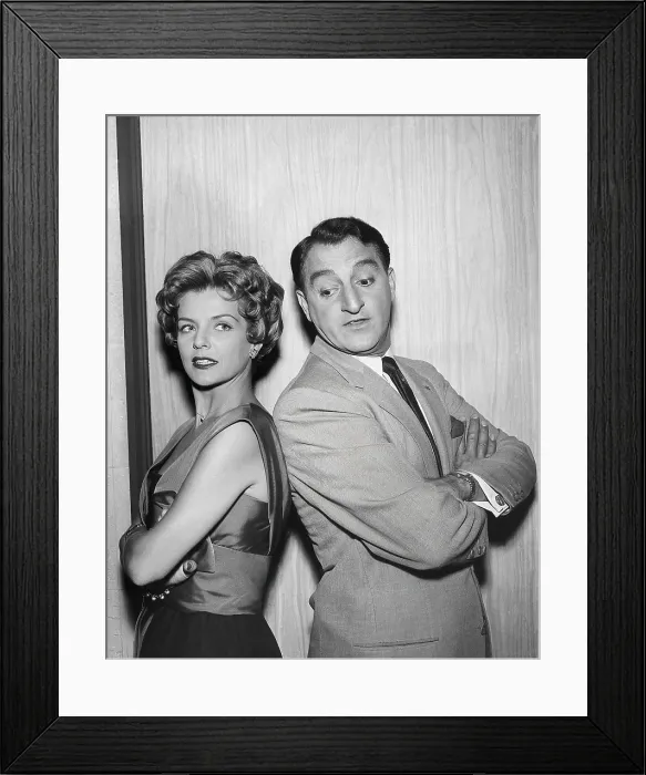 Framed Print : MAKE ROOM FOR DADDY, (aka THE DANNY THOMAS SHOW), Marjorie Lord, Danny Thomas, The First Anniversary, (S6  /  E3, aired Oct 20, 1958), 1953-1965