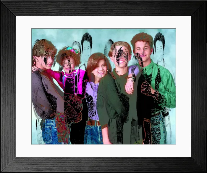 Framed Print : GROWING PAINS, Jeremy Miller, Ashley Johnson, Tracey Gold, Leonardo DiCaprio, Kirk Cameron, Season 7, 1989-1990 Framed Print : GROWING PAINS, Jeremy Miller, Ashley Johnson, Tracey Gold, Leonardo DiCaprio, Kirk Cameron, Season 7, 1989-1990