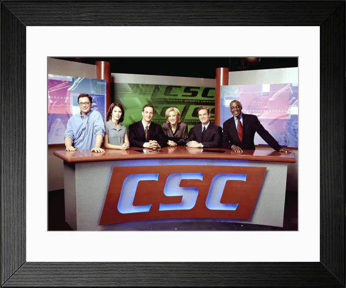Framed Print : SPORTS NIGHT, Joshua Malina, Sabrina Lloyd, Josh Charles, Felicity Huffman, Peter Krause, Robert Guillaume, 1999-2000 Framed Print : SPORTS NIGHT, Joshua Malina, Sabrina Lloyd, Josh Charles, Felicity Huffman, Peter Krause, Robert Guillaume, 1999-2000