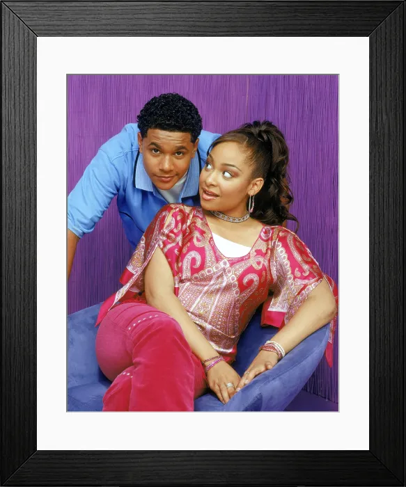 Framed Print : THAT'S SO RAVEN, Lil J, Raven (aka Raven-Symone), (Season 2), 2002-07