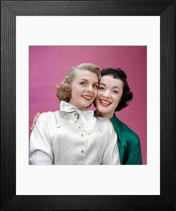 Framed Print : YOUR HIT PARADE, from left: Dorothy Collins, Gisele MacKenzie, 1950-1959