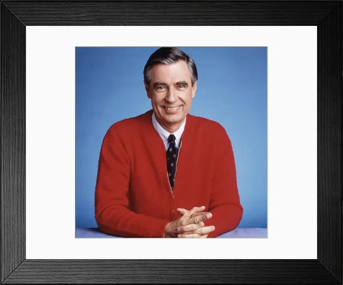 Framed Print : MISTER ROGERS NEIGHBORHOOD, Fred Rogers (host), 1968-2001