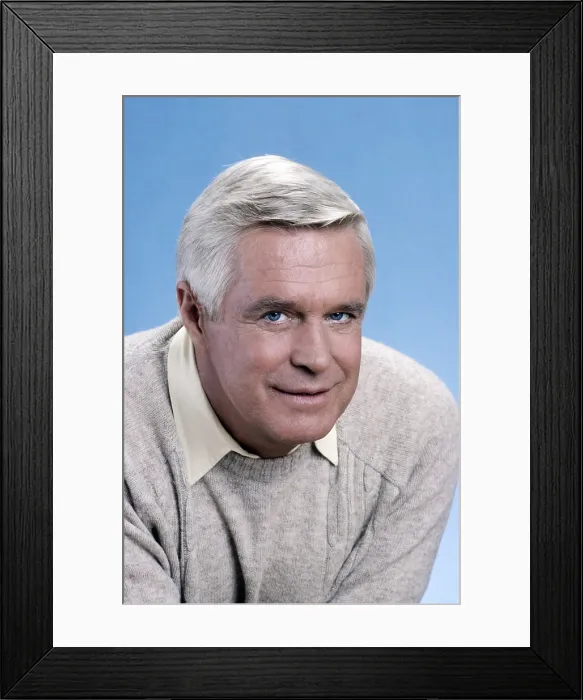 Framed Print : THE A-TEAM, George Peppard, 1983-87