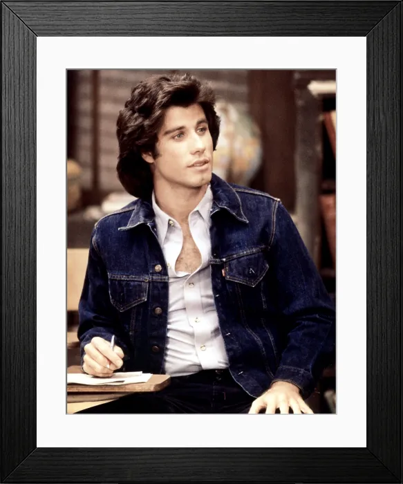 Framed Print : WELCOME BACK, KOTTER, John Travolta, 1975-1979 Framed Print : WELCOME BACK, KOTTER, John Travolta, 1975-1979
