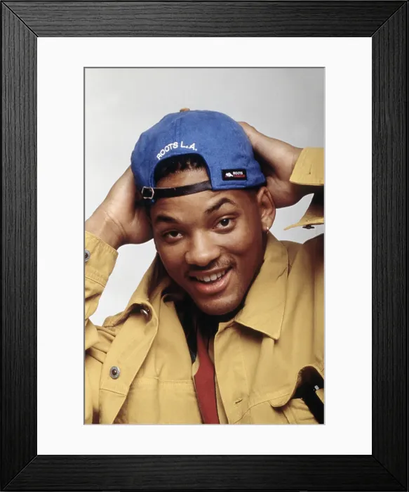 Framed Print : THE FRESH PRINCE OF BEL-AIR, (aka THE FRESH PRINCE OF BEL AIR), Will Smith, 1990-96 Framed Print : THE FRESH PRINCE OF BEL-AIR, (aka THE FRESH PRINCE OF BEL AIR), Will Smith, 1990-96