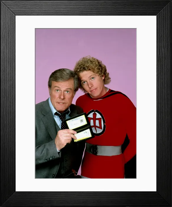 Framed Print : THE GREATEST AMERICAN HERO, Robert Culp, William Katt, 1981-1983 Framed Print : THE GREATEST AMERICAN HERO, Robert Culp, William Katt, 1981-1983