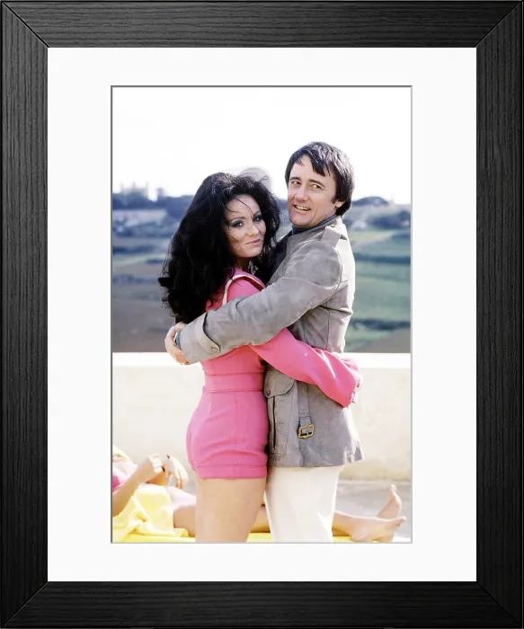 Framed Print : THE PROTECTORS, from left, Linda Staab (the future Linda Vaughn), Robert Vaughn, on location in Malta for It Could Be Practically Anywhere on the Island, aired March 16 Framed Print : THE PROTECTORS, from left, Linda Staab (the future Linda Vaughn), Robert Vaughn, on location in Malta for It Could Be Practically Anywhere on the Island, aired March 16