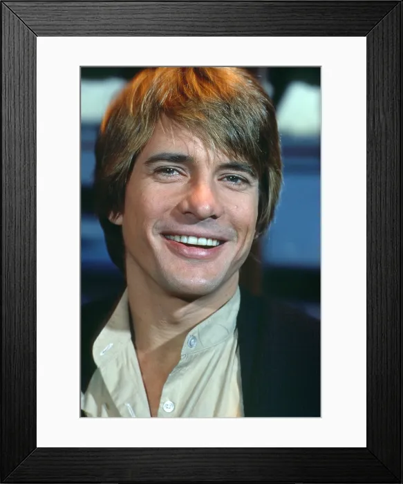 Framed Print : BATTLESTAR GALACTICA, Dirk Benedict, (February 1979), 1978-79