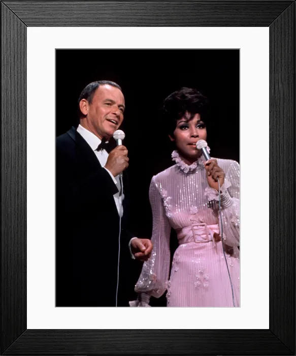 Framed Print : FRANCIS ALBERT SINATRA DOES HIS THING, Diahann Carroll, Frank Sinatra, (aired November 25, 1968), 1968 Framed Print : FRANCIS ALBERT SINATRA DOES HIS THING, Diahann Carroll, Frank Sinatra, (aired November 25, 1968), 1968