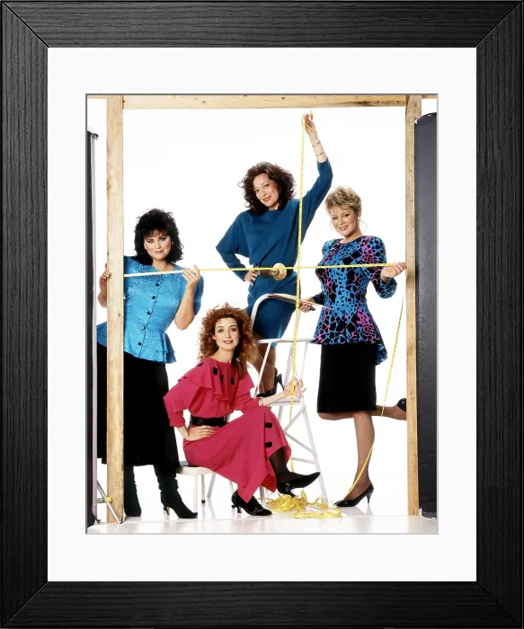 Framed Print : DESIGNING WOMEN, from left, Delta Burke, Annie Potts, Dixie Carter, Jean Smart, (1988), 1986-93 Framed Print : DESIGNING WOMEN, from left, Delta Burke, Annie Potts, Dixie Carter, Jean Smart, (1988), 1986-93