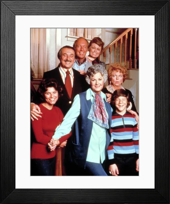 Framed Print : MAUDE, Adrienne Barbeau, Bill Macy, Conrad Bain, Rue McClanahan, Bea Arthur, Hermione Baddeley, Brian Morrison, 1972-78