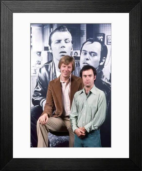 Framed Print : LAVERNE & SHIRLEY, from left: Michael McKean, David L. Lander, 1976-1983