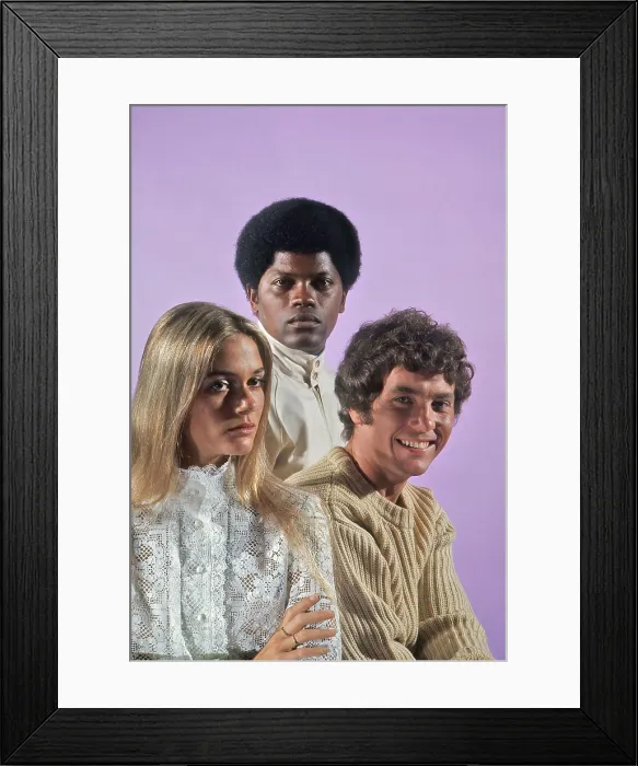 Framed Print : THE MOD SQUAD, from left: Peggy Lipton, Clarence Williams III, Michael Cole, (1968), 1968-73 Framed Print : THE MOD SQUAD, from left: Peggy Lipton, Clarence Williams III, Michael Cole, (1968), 1968-73