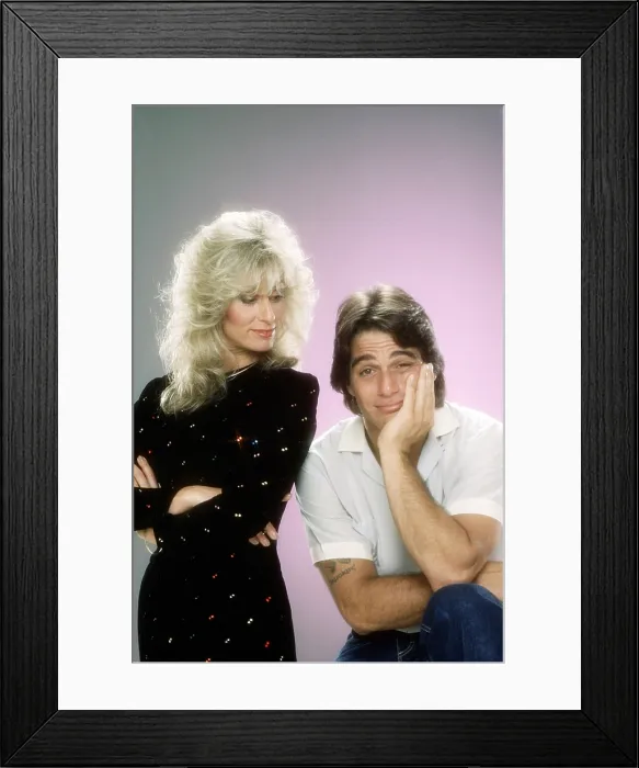 Framed Print : WHO'S THE BOSS?, from left, Judith Light, Tony Danza, 1984-92 (1984 photo)