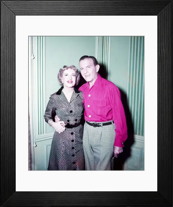 Framed Print : THE GEORGE BURNS AND GRACIE ALLEN SHOW, from left: Gracie Allen, George Burns, 1950-1958 Framed Print : THE GEORGE BURNS AND GRACIE ALLEN SHOW, from left: Gracie Allen, George Burns, 1950-1958