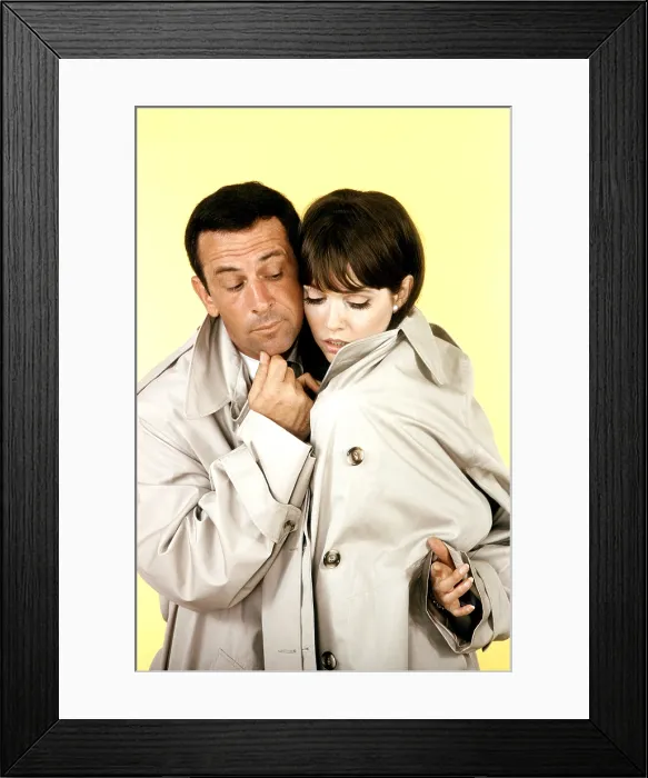 Framed Print : GET SMART, from left, Don Adams, Barbara Feldon, 1965-70 (1965 photo)
