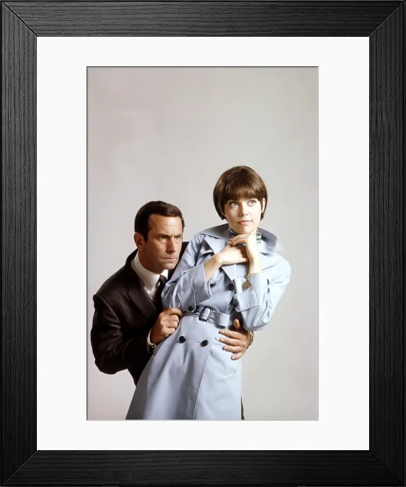 Framed Print : GET SMART, from left, Don Adams, Barbara Feldon, 1965-70 (1965 photo) Framed Print : GET SMART, from left, Don Adams, Barbara Feldon, 1965-70 (1965 photo)