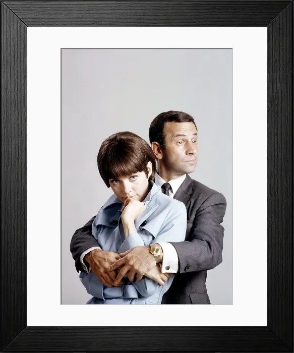 Framed Print : GET SMART, from left, Barbara Feldon, Don Adams, 1965-70 (1965 photo) Framed Print : GET SMART, from left, Barbara Feldon, Don Adams, 1965-70 (1965 photo)